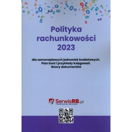 Polityka rachunkowości 2023 dla samorządowych jednostek budżetowych