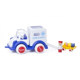 Furgonetka ambulans z figurkami