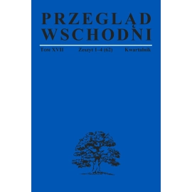 Przegląd Wschodni Tom 62