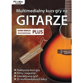 Multimedialny kurs gry na gitarze wersja rozszerzona PLUS