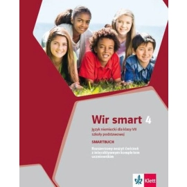 Wir Smart 4 klasa 7 Język niemiecki Rozszerzony zeszyt ćwiczeń z interaktywnym kompletem uczniowskim
