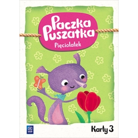 Paczka Puszatka Karty pracy Pięciolatek Część 3 Roczne przygotowanie przedszkolne