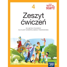 Język polski słowa na start! NEON zeszyt ćwiczeń dla klasy 4 szkoły podstawowej EDYCJA 2023-2025