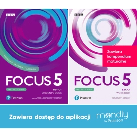 Focus Second Edition 5. Komplet Podręcznik + Zeszyt ćwiczeń + dostęp Mondly