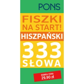 Fiszki na start PONS! Język hiszpański  333 słowa