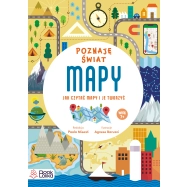 Mapy Poznaję świat z naklejkami