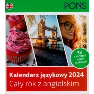 Kalendarz językowy 2024. Cały rok z angielskim PONS