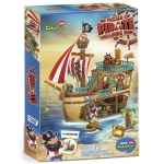 Puzzle 3D Piracki  statek skarbów