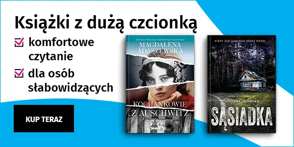 Książki z dużą czcionką - poleca Wydawnictwo Harde
